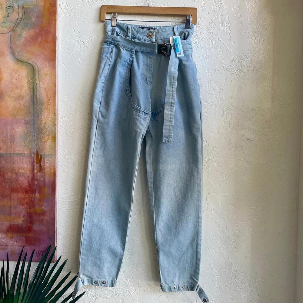 Maniere De Voir High Waisted Jeans | Size 8/Medium